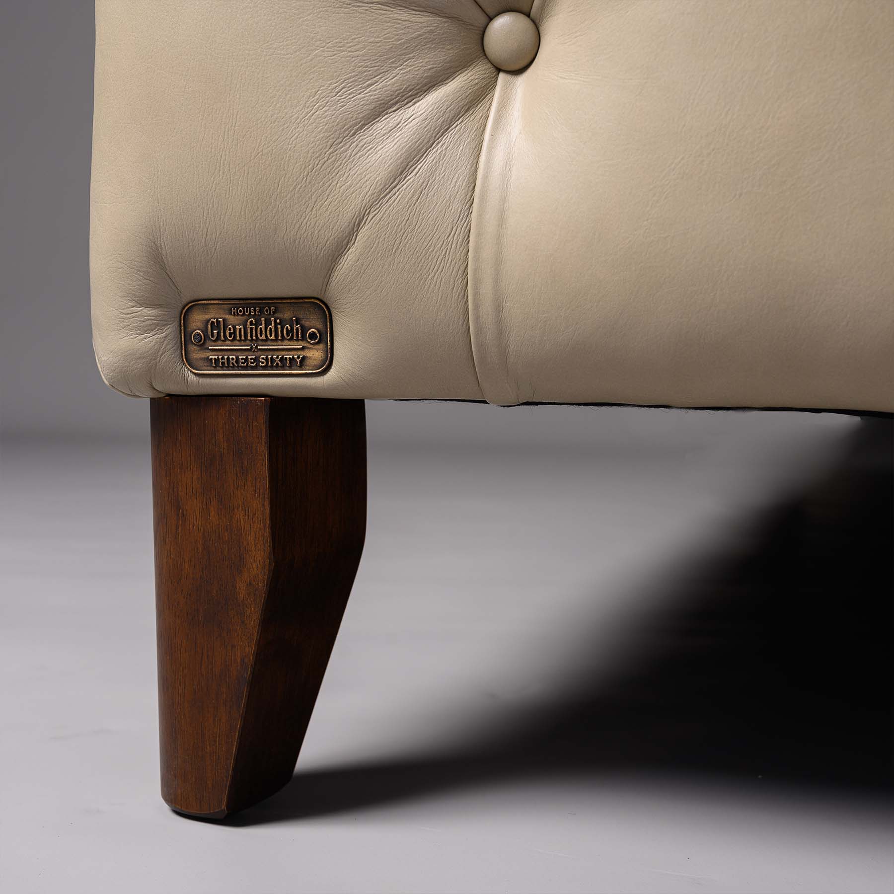 Exeter Chesterfield Two Seater Sofa Beige