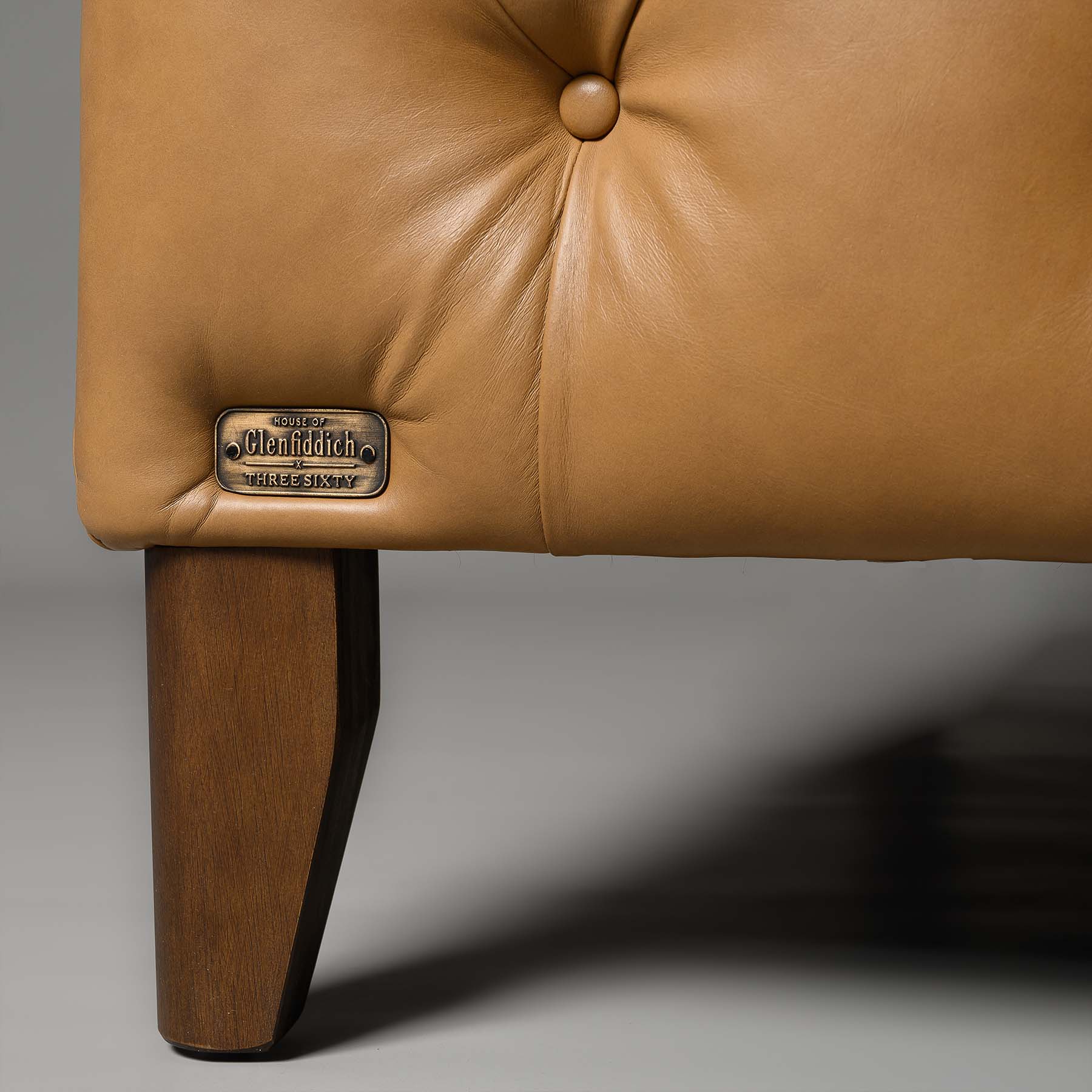 Exeter Chesterfield Two Seater Sofa Tan