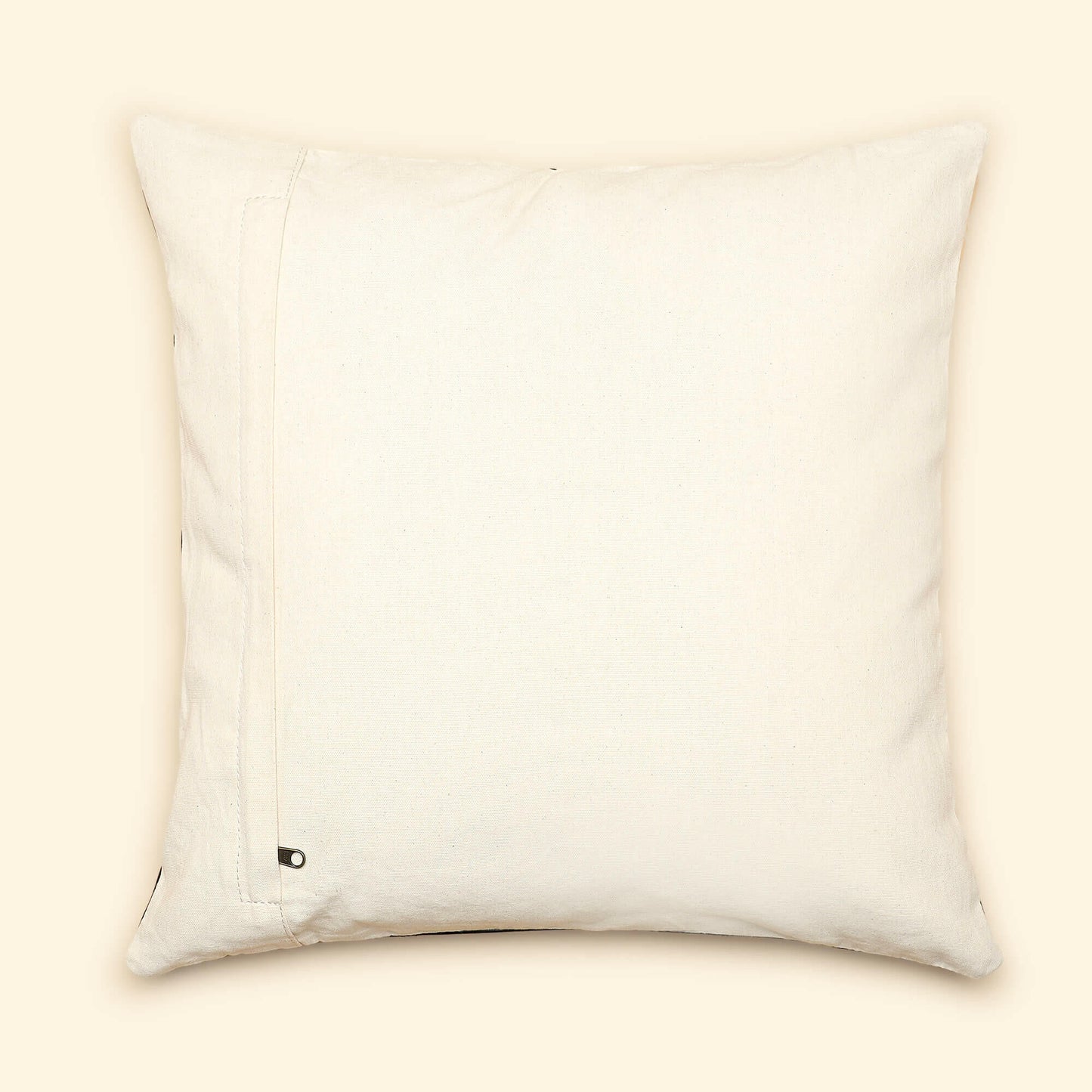 Genuine Leather Cushion-Black