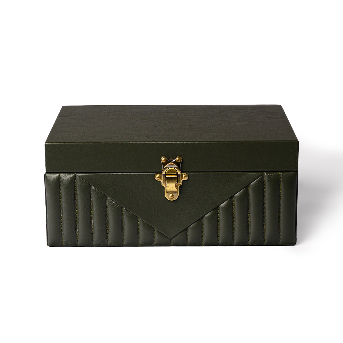 Glencrest Glass Trunk Green