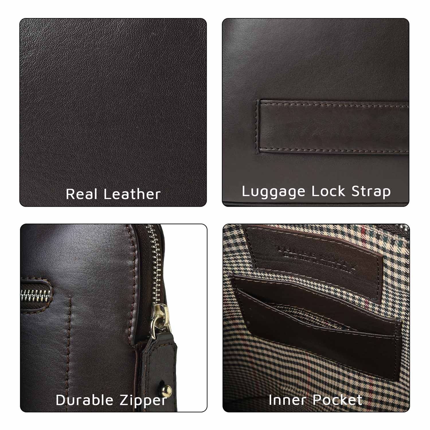 Harrison Tablet Sleeve Organizer Brown