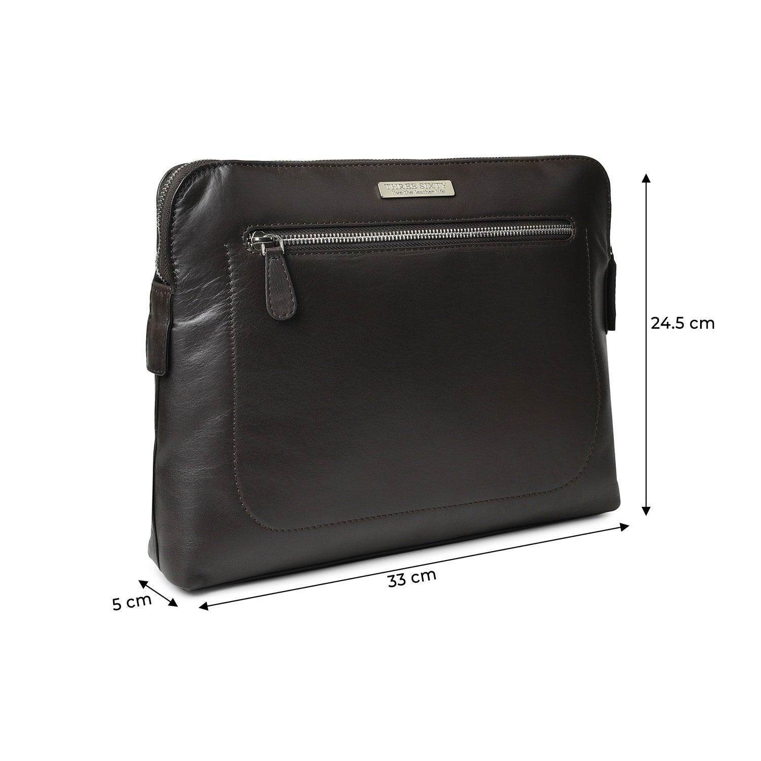 Harrison Tablet Sleeve Organizer Brown
