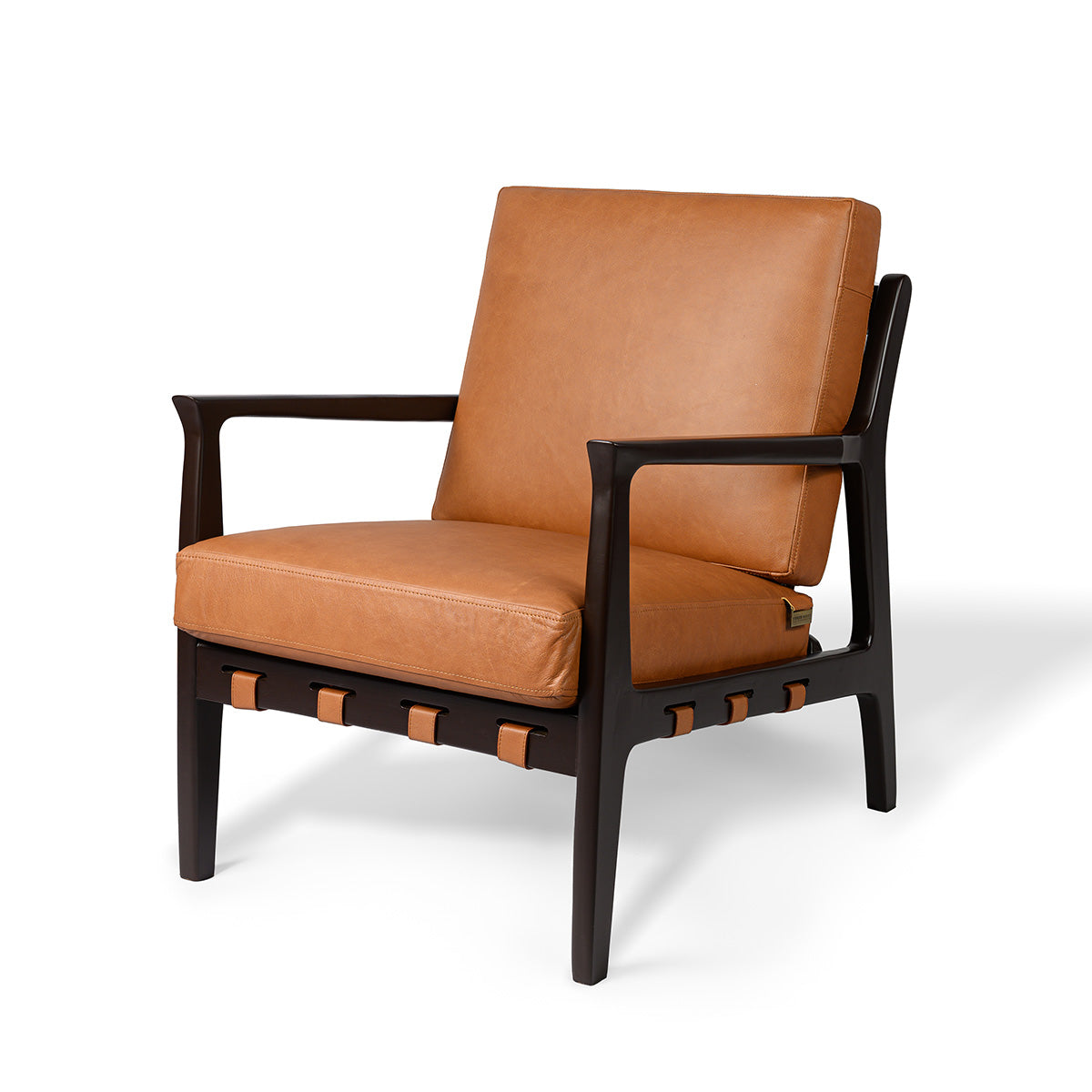 Haven Buckleback Lounge Chair Tan