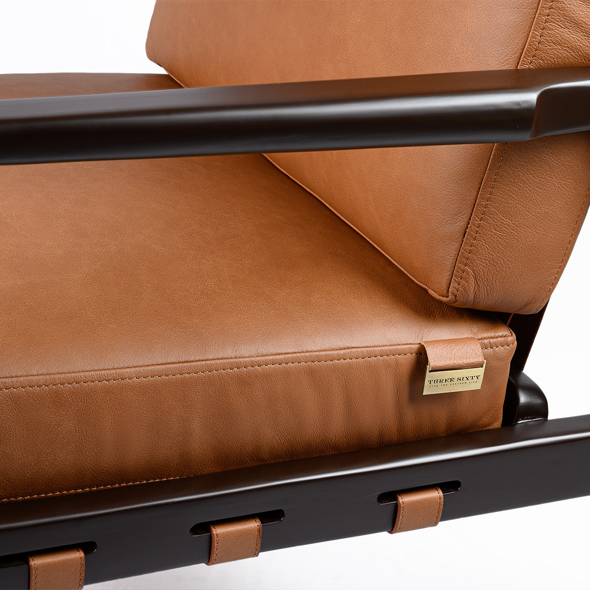 Haven Buckleback Lounge Chair Tan