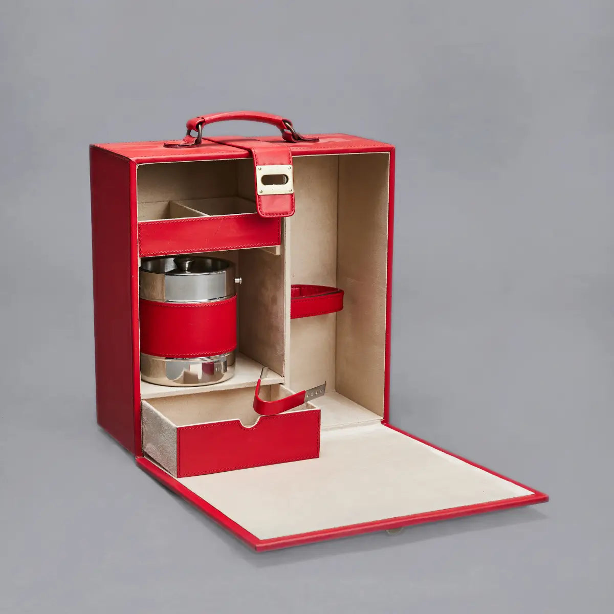 Buy Hyde Portable Briefcase Bar Red Online- Three Sixty