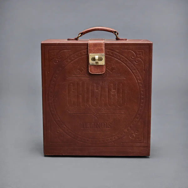Hyde Portable Briefcase Bar Brown