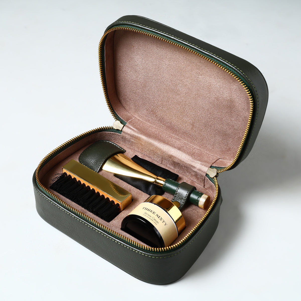 Voyage Shoe Care Kit Green