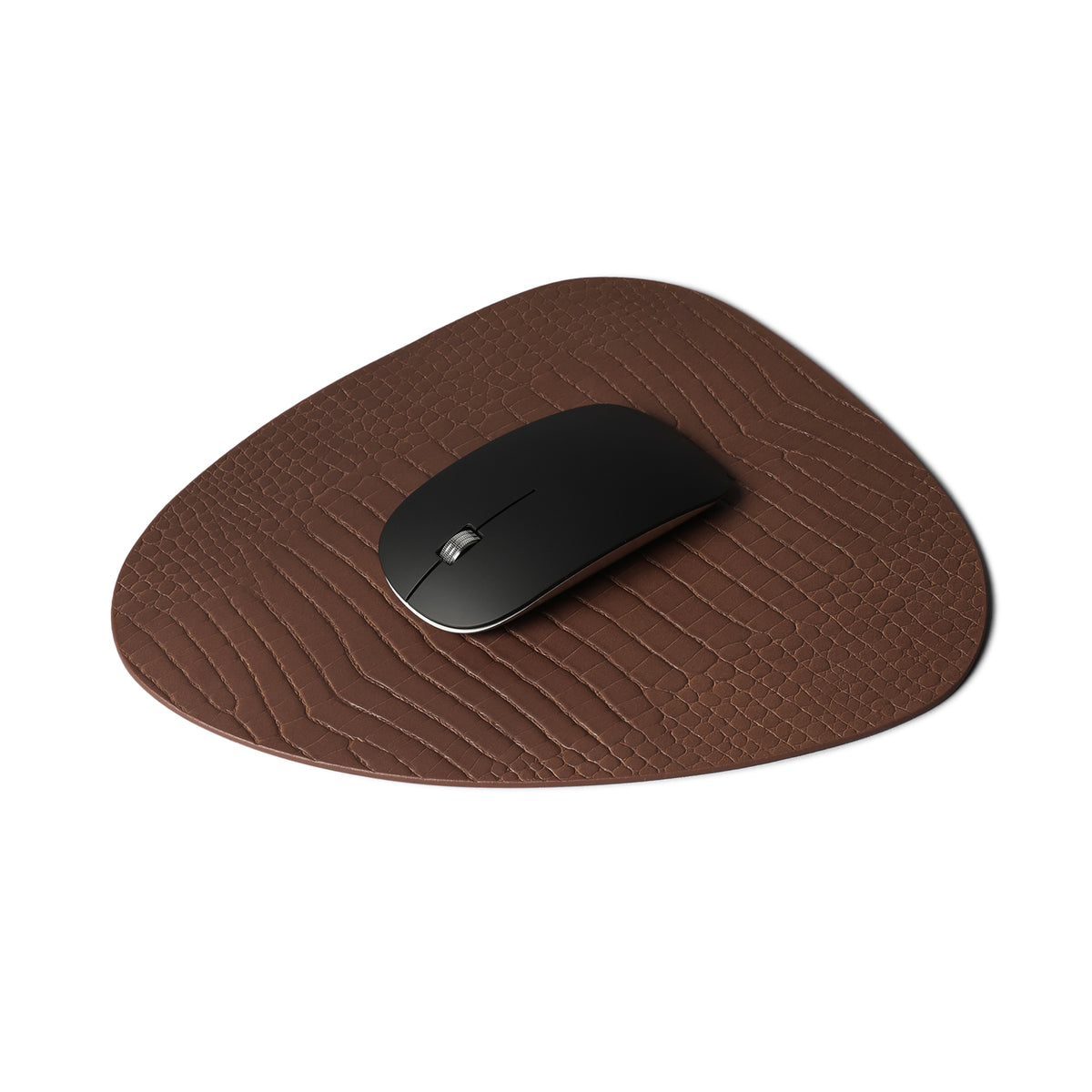 Sterling Croco Mousepad Antique Brown