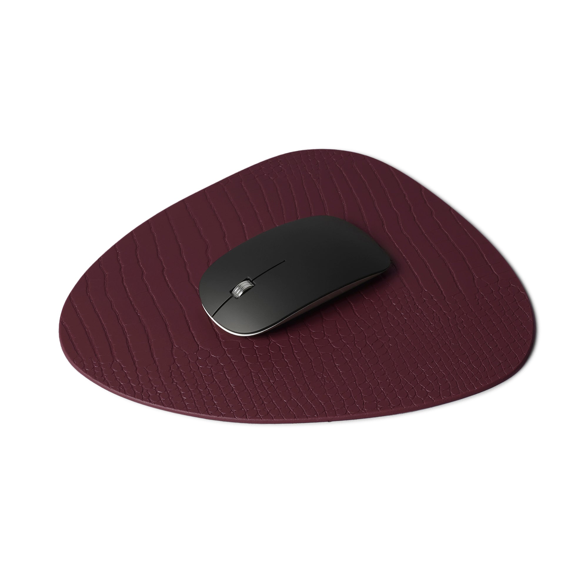 Sterling Croco Mousepad Bordeaux