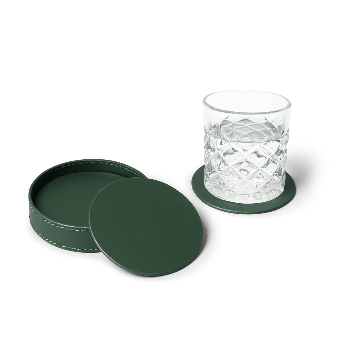 Sterling Classic Coasters Round Green