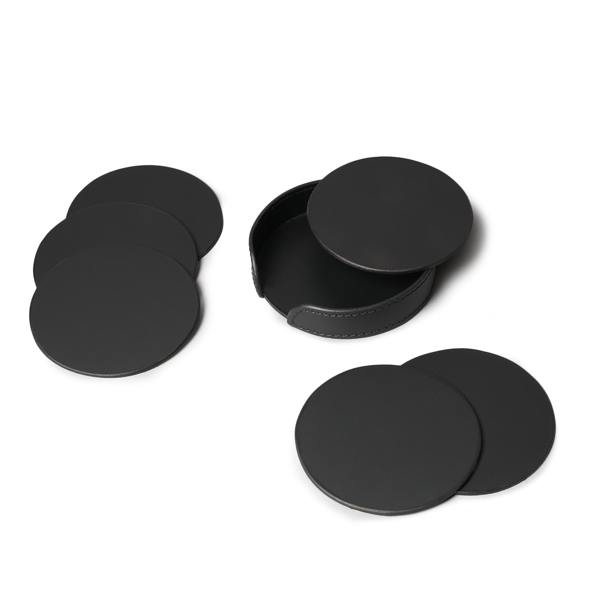 Sterling Classic Coasters Round Black