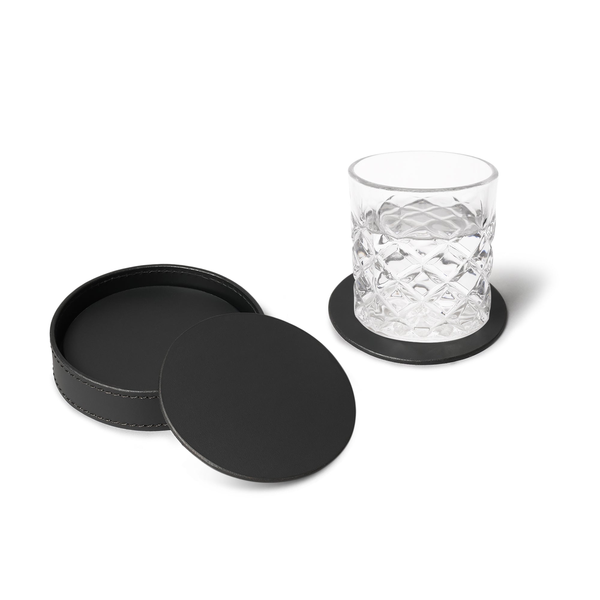 Sterling Classic Coasters Round Black
