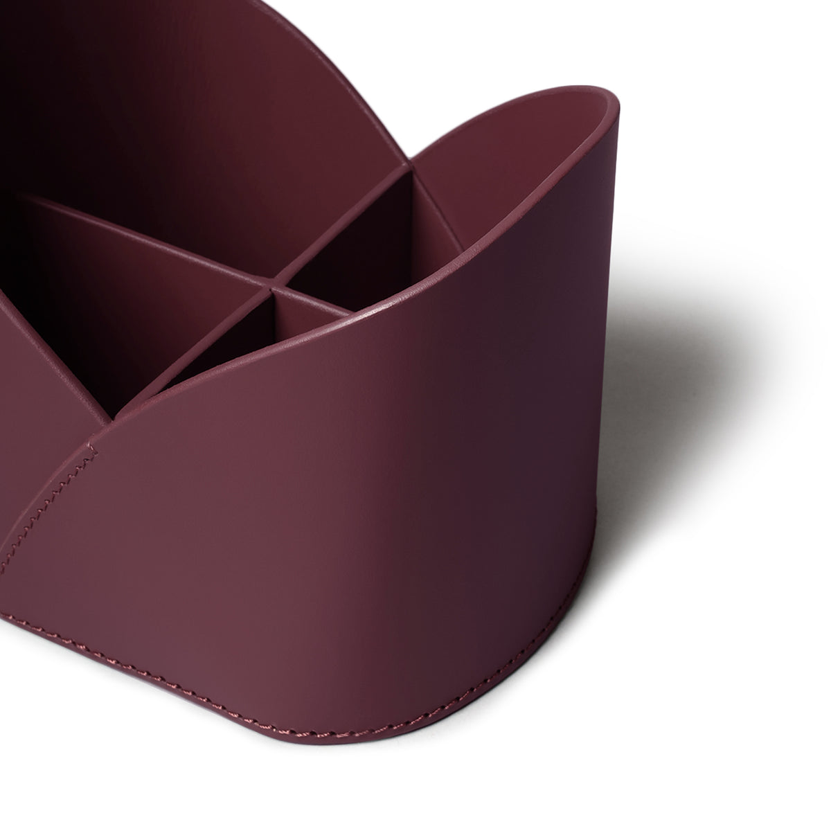 Sterling Classic Multipurpose Desk Caddy Bordeaux