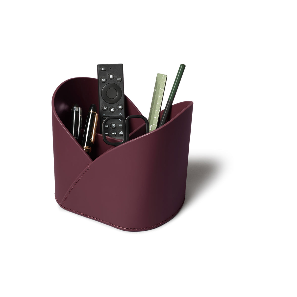Sterling Classic Multipurpose Desk Caddy Bordeaux