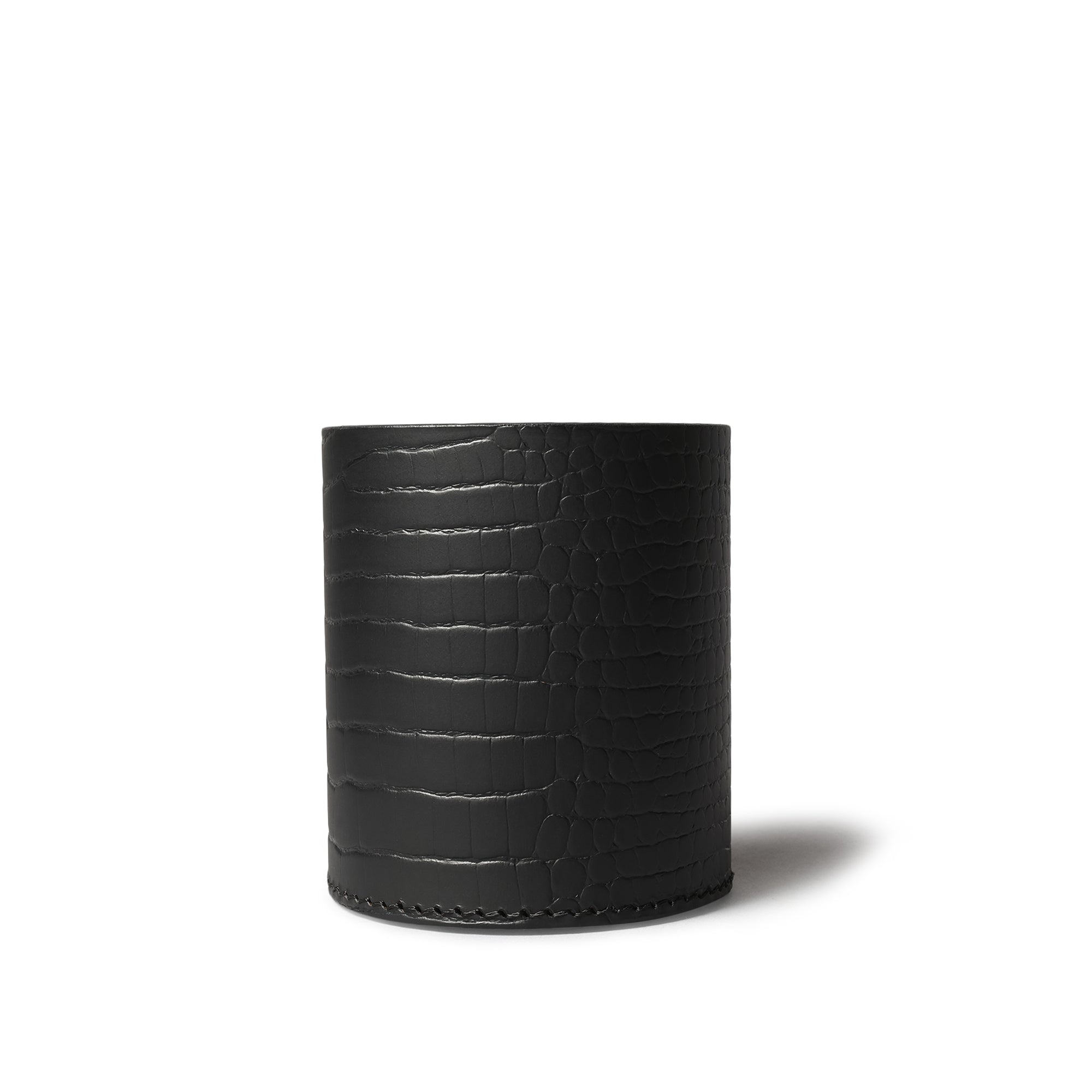 Sterling Croco Pencup Black