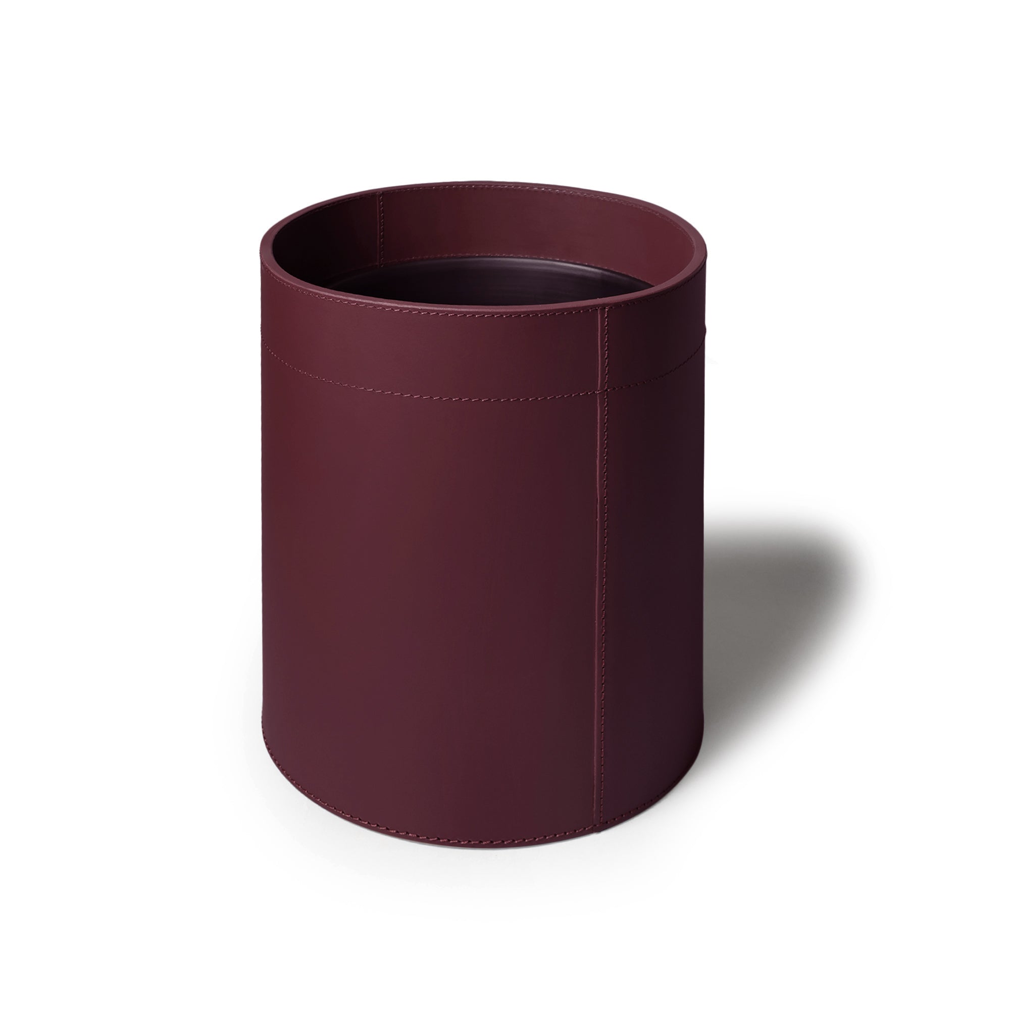 Sterling Classic Wastebin With Metal Inner Bordeaux