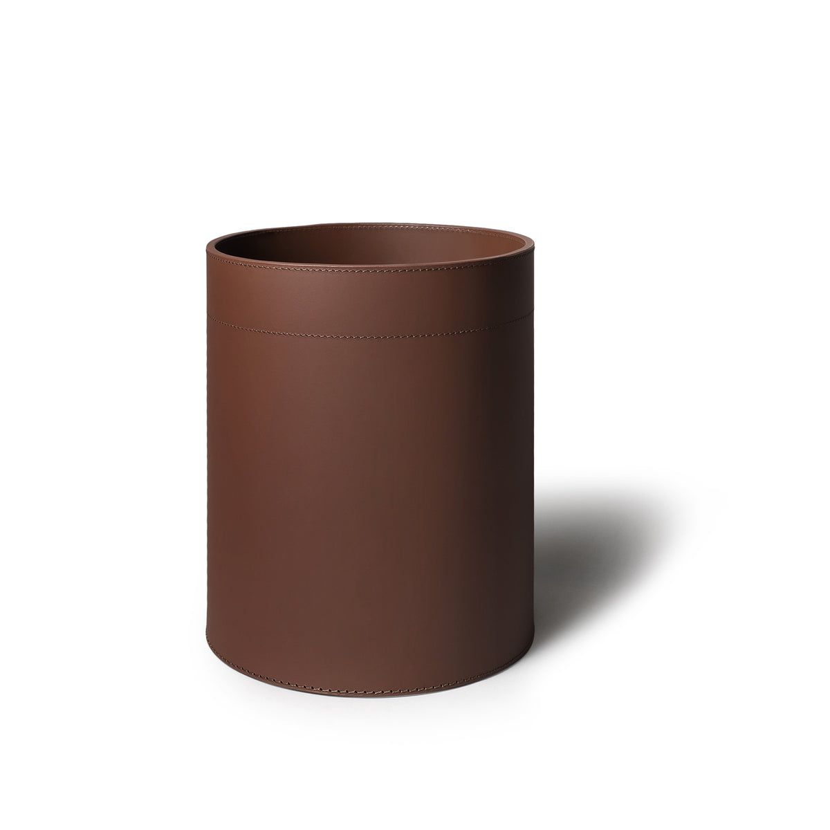 Sterling Classic Wastebin With Metal Inner Antique Brown