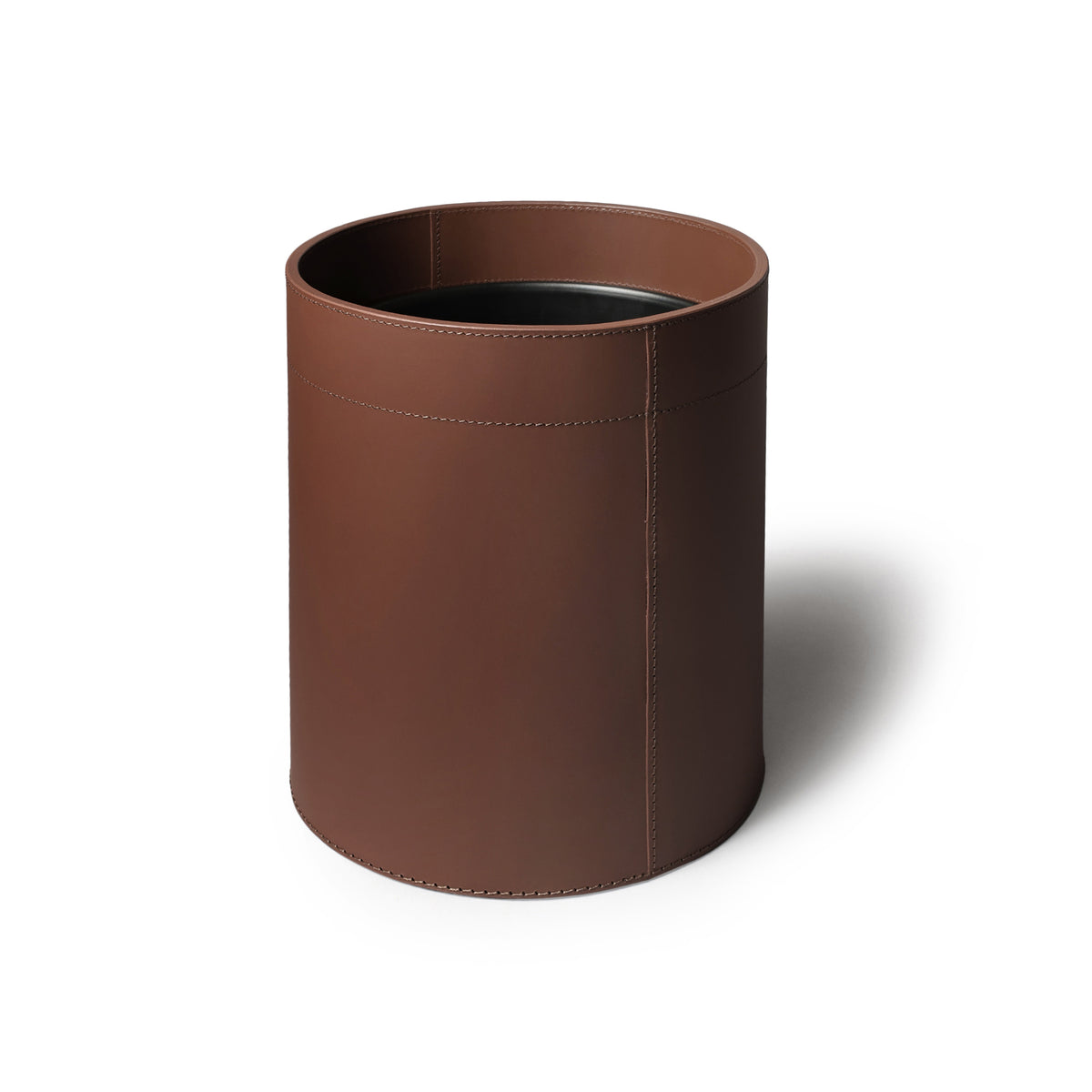 Sterling Classic Wastebin With Metal Inner Antique Brown