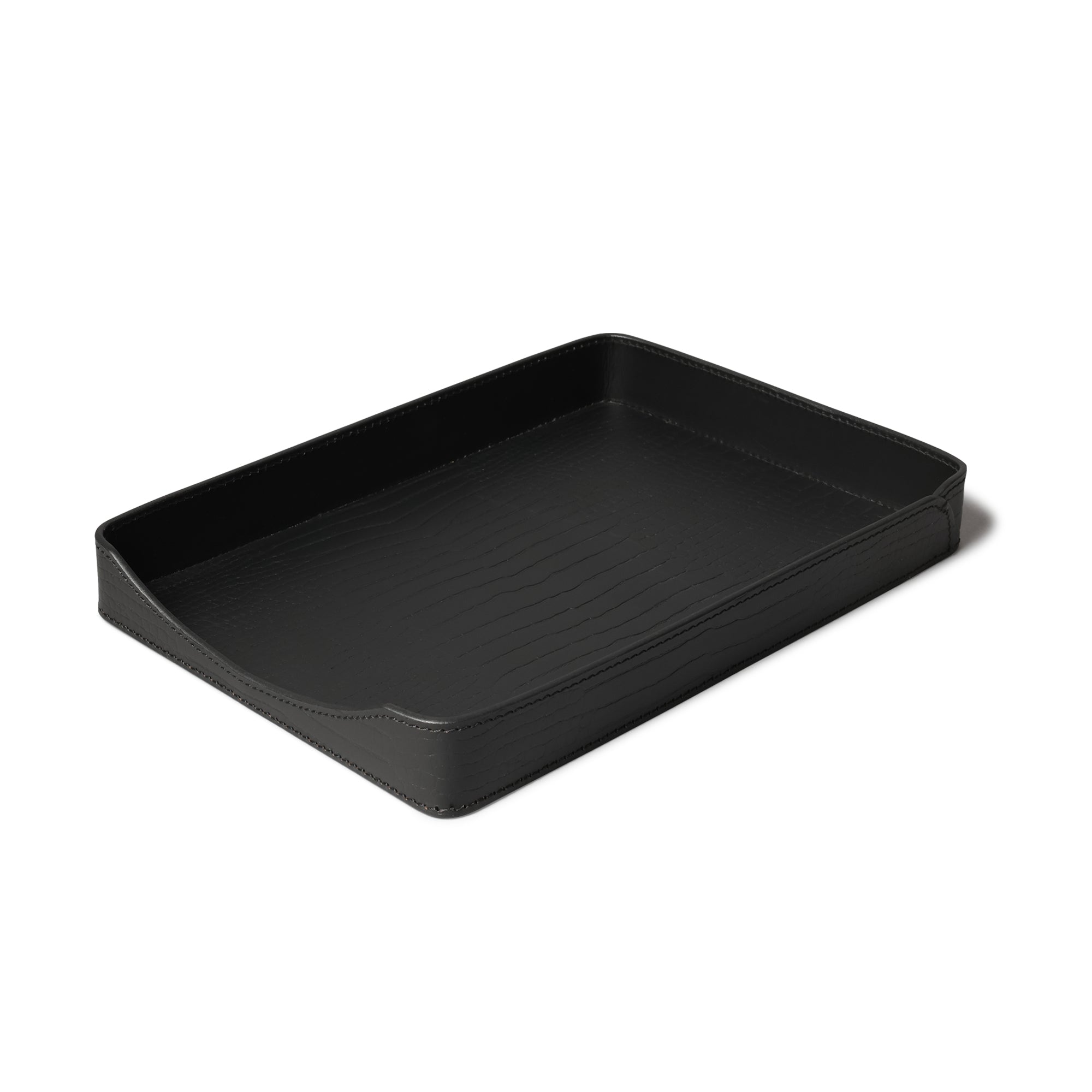 Sterling Croco A4 Papertray Black