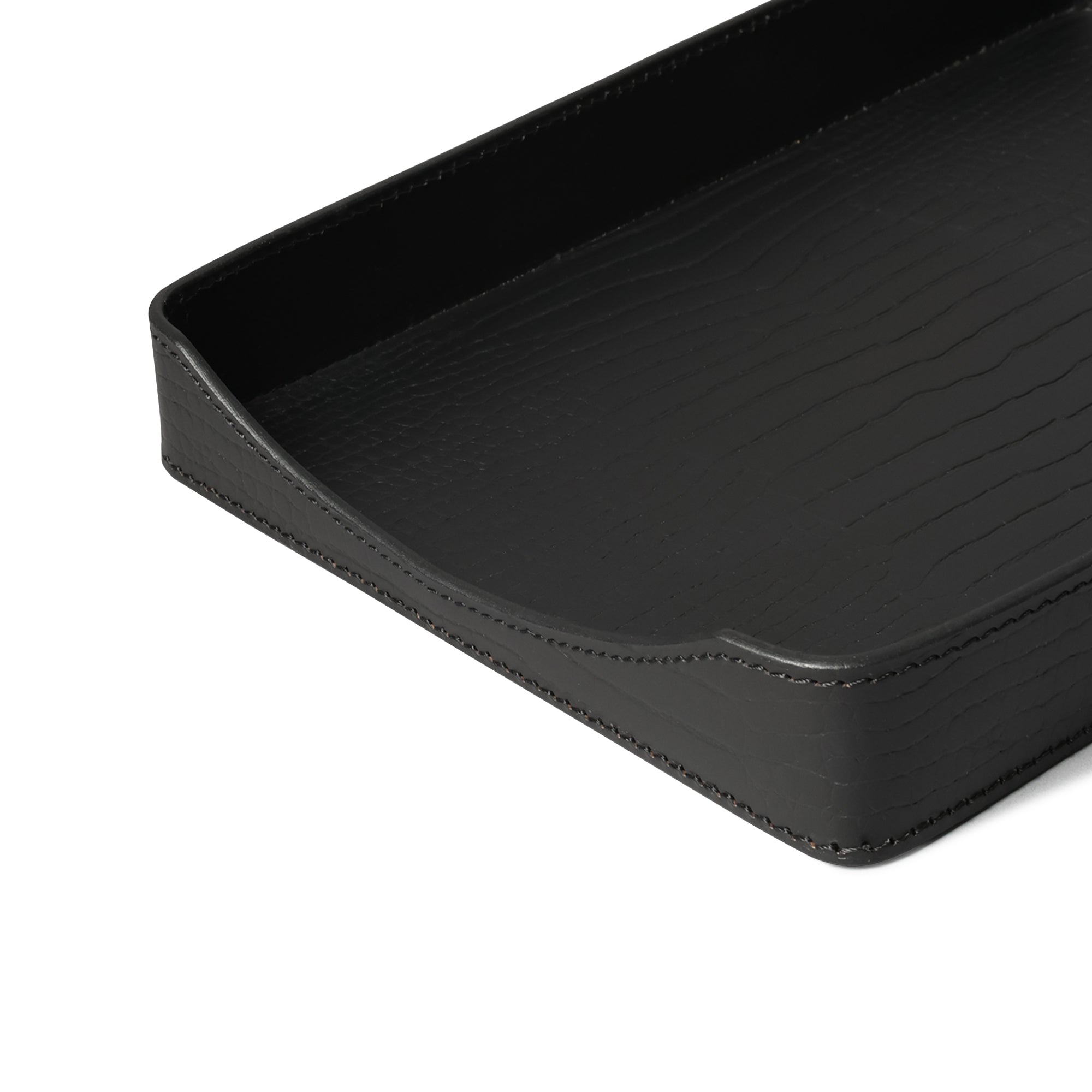 Sterling Croco A4 Papertray Black