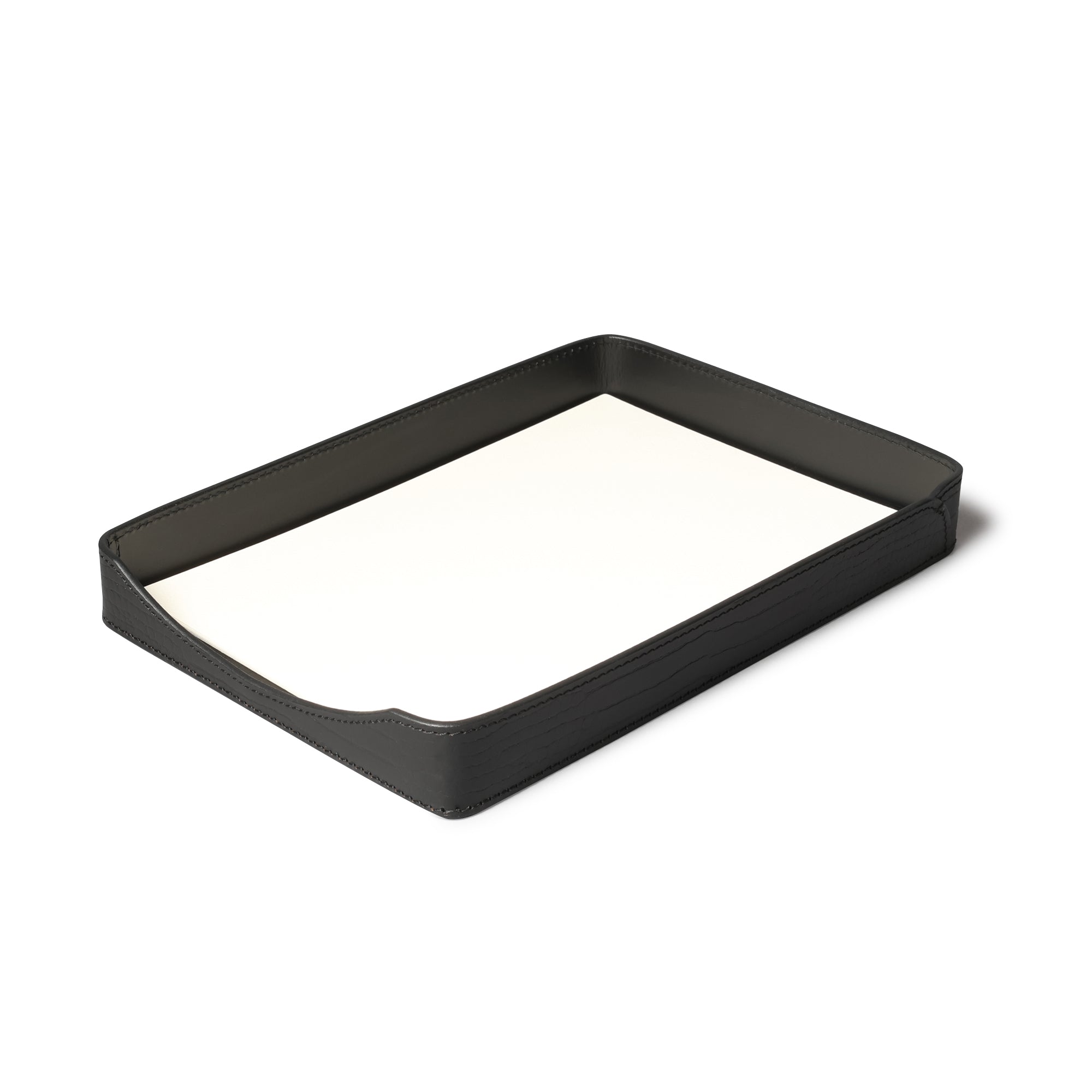 Sterling Croco A4 Papertray Black