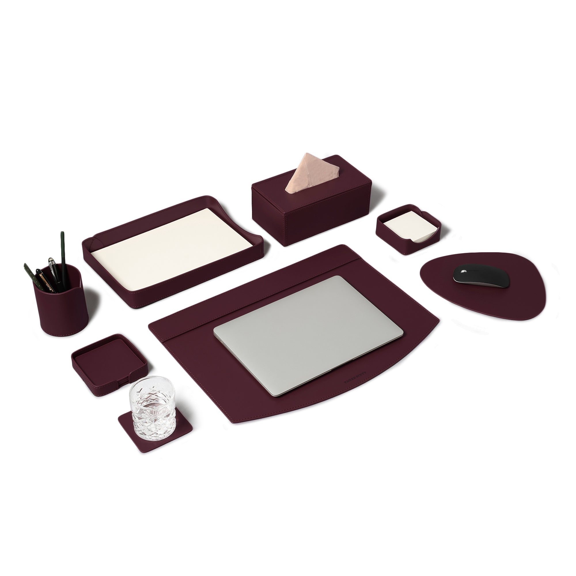 Sterling Classic Desktop Set Bordeaux
