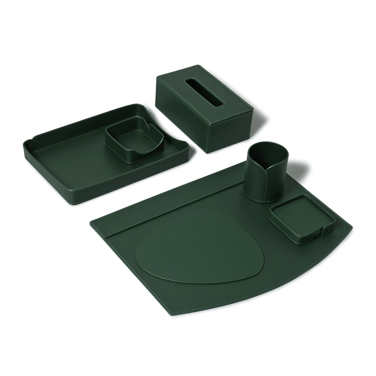 Sterling Classic Desktop Set Green