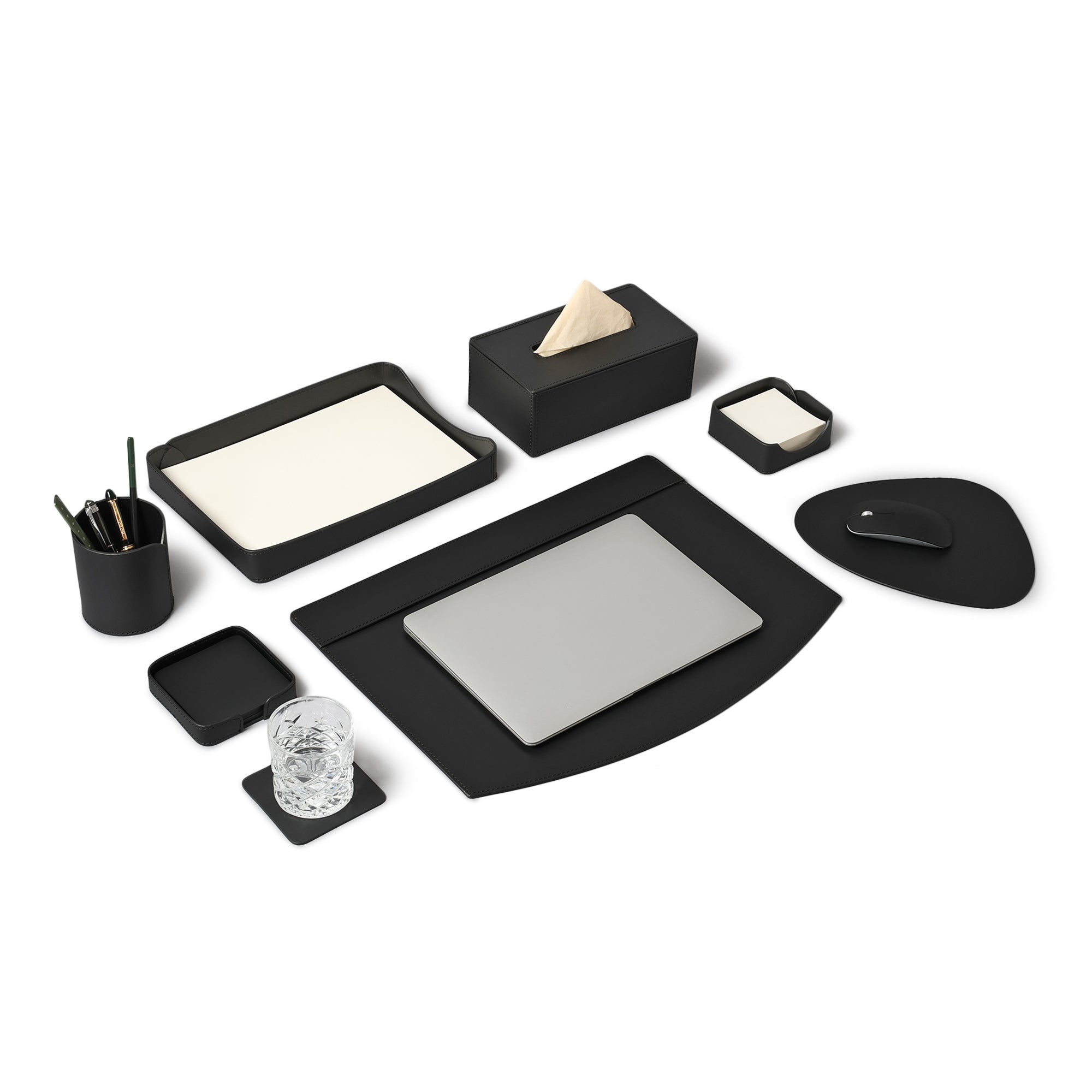 Sterling Classic Desktop Set Black