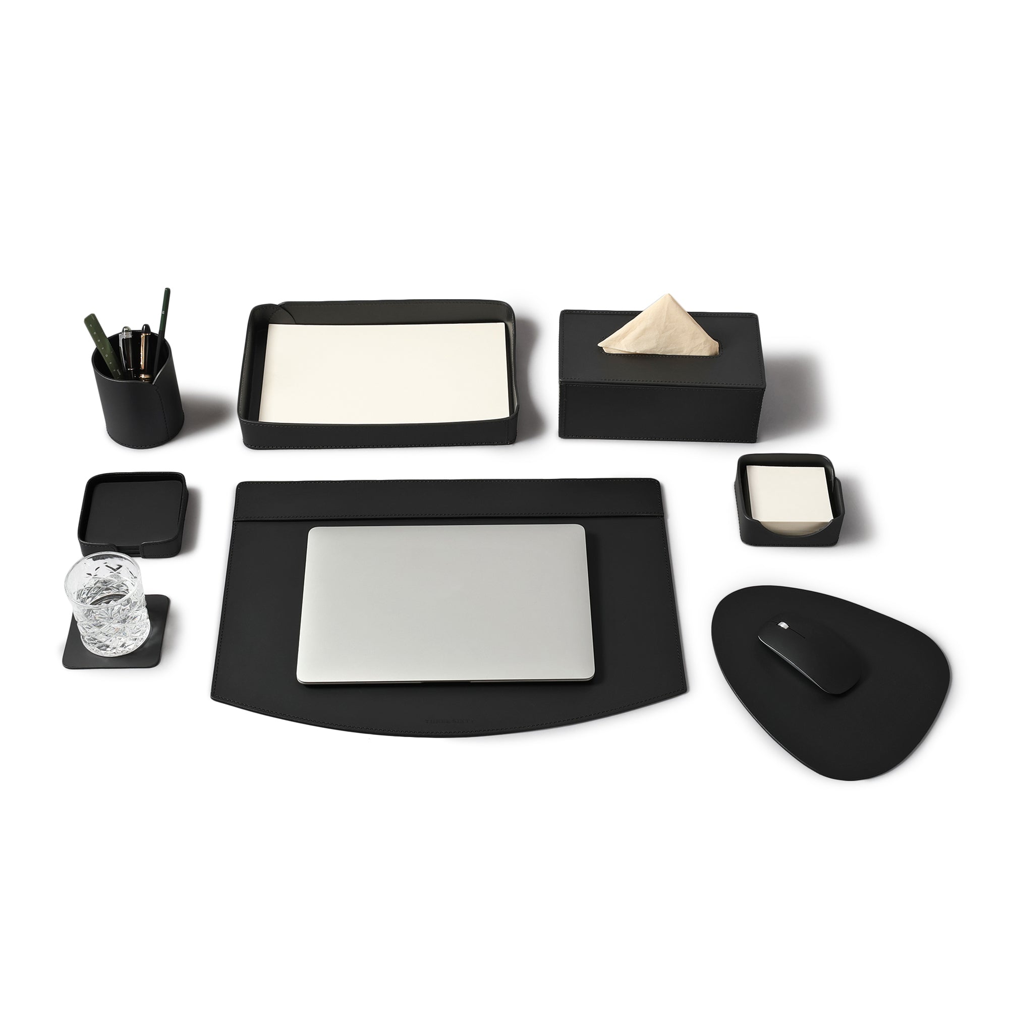 Sterling Classic Desktop Set Black