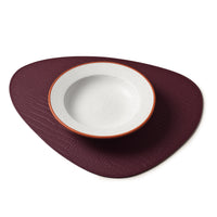 Sterling Croco Placemats Bordeaux