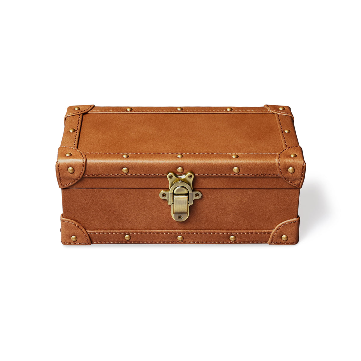 Trunke Keepsake Box Tan
