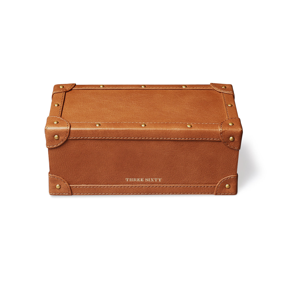 Meridian Trio Watch Box Tan