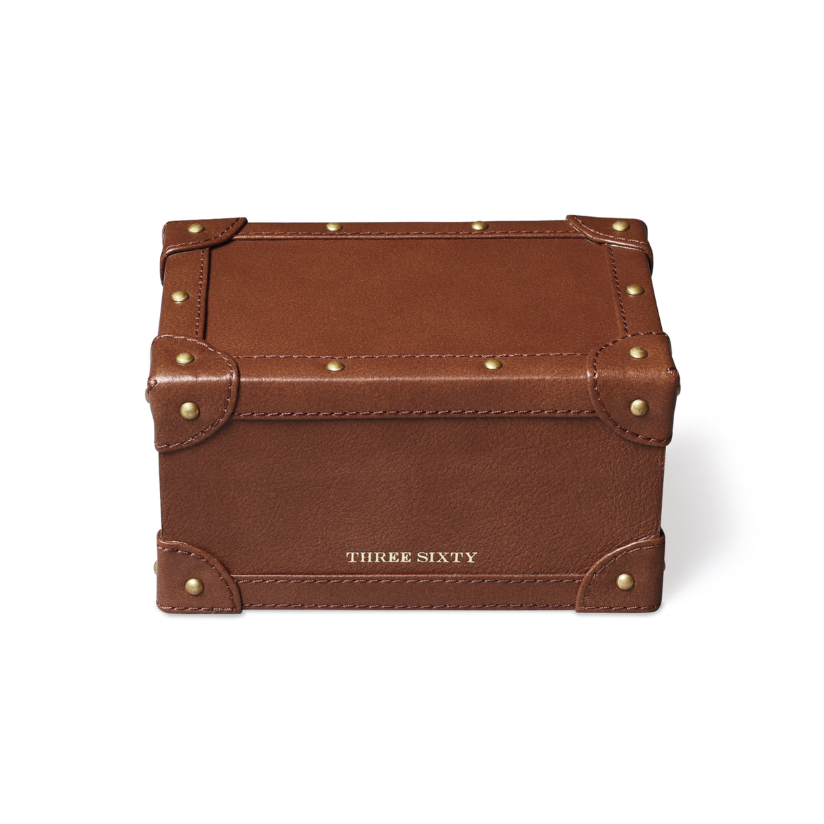 Meridian Duo Watch Box Cognac