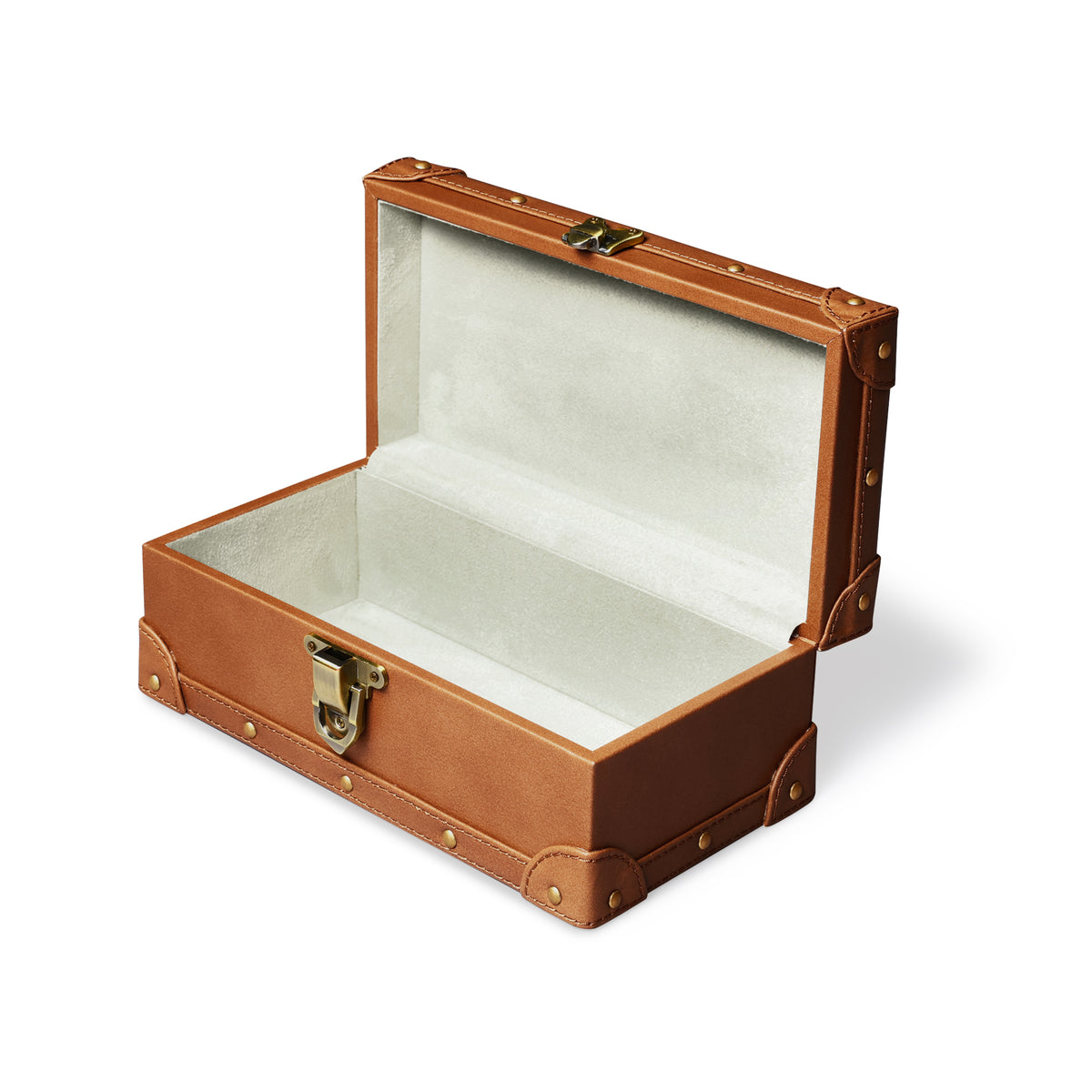 Trunke Keepsake Box Tan