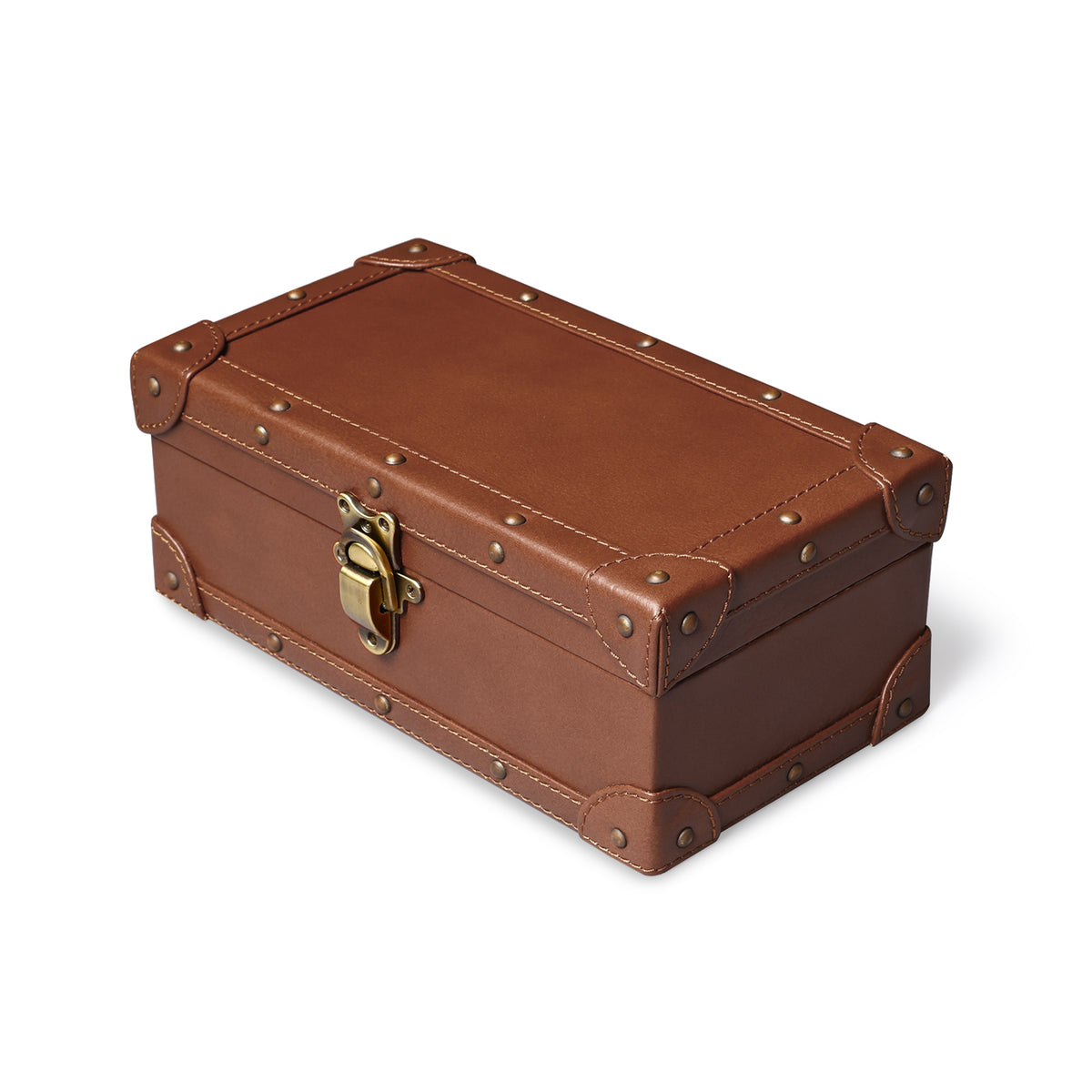 Trunke Keepsake Box Cognac