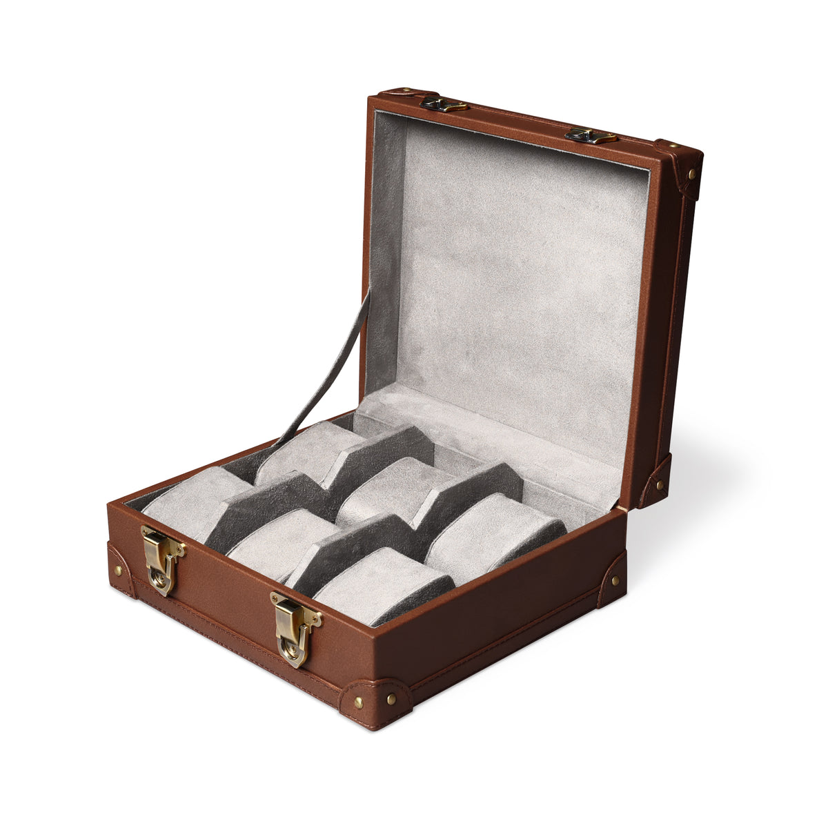 Meridian Six Watch Box Cognac