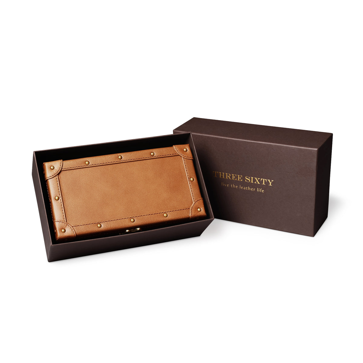 Trunke Keepsake Box Tan