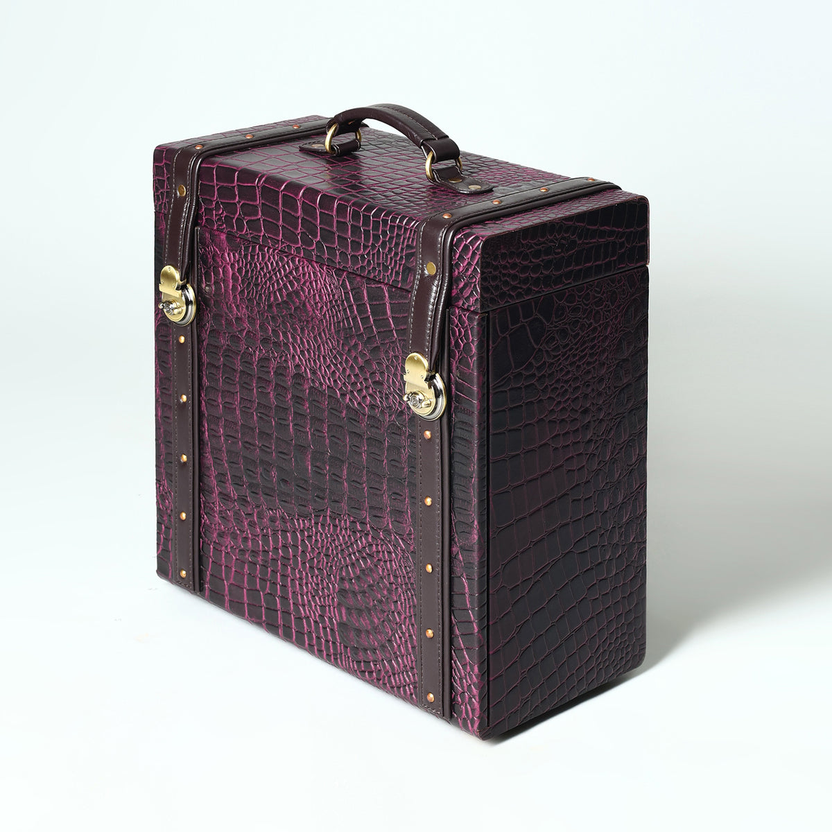 Crobar Portable Bar Burgundy