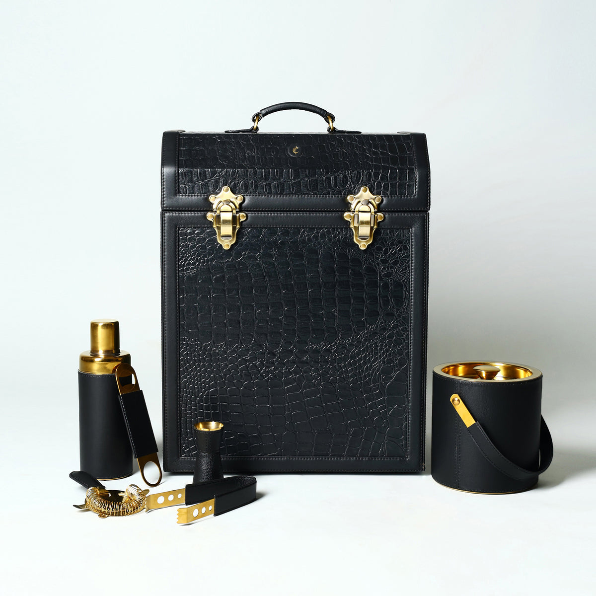 Raymond Portable Bar Black