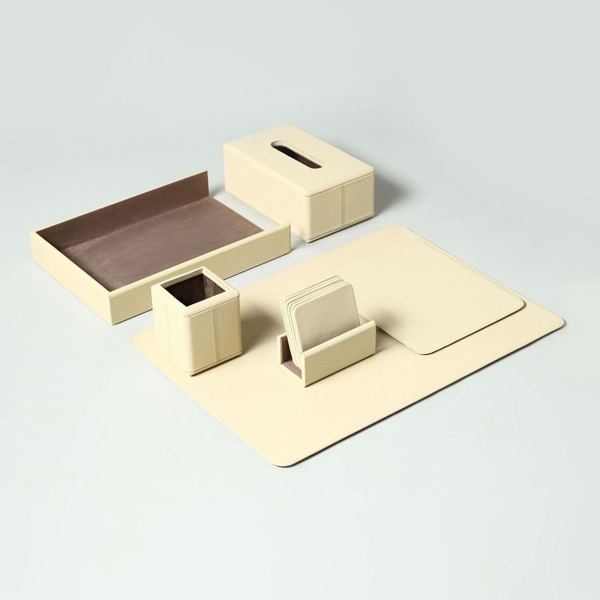 Windsor Desktop Set Cream