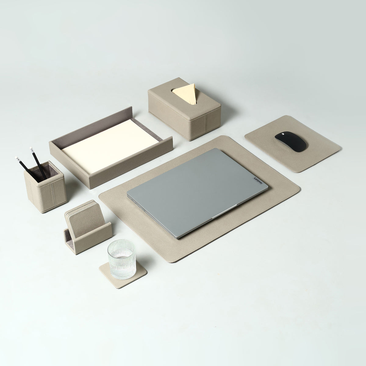 Windsor Desktop Set Taupe