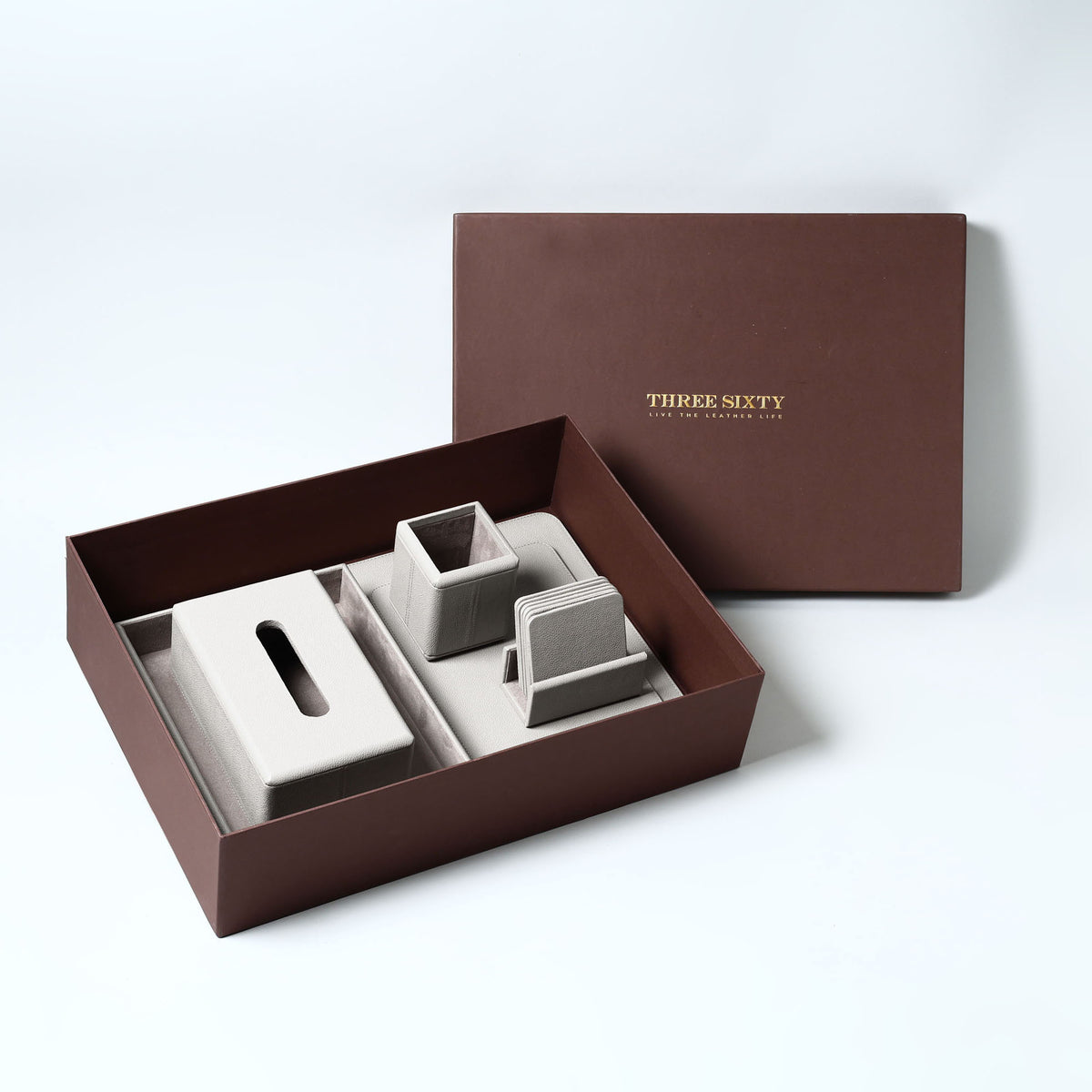 Windsor Desktop Set Cream