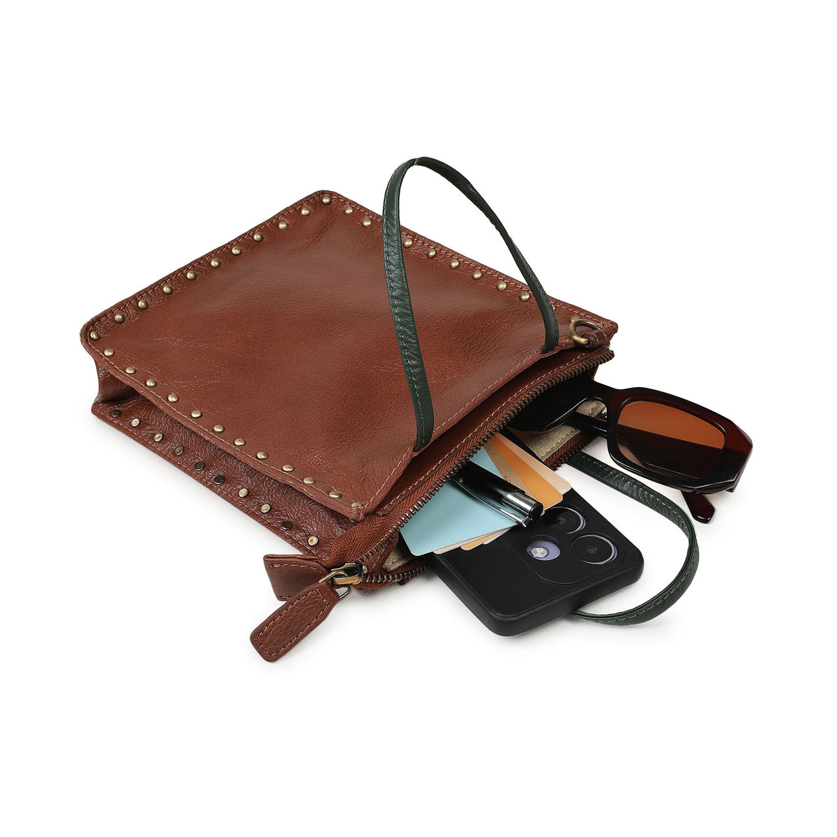 Ines Sling Bag Cognac