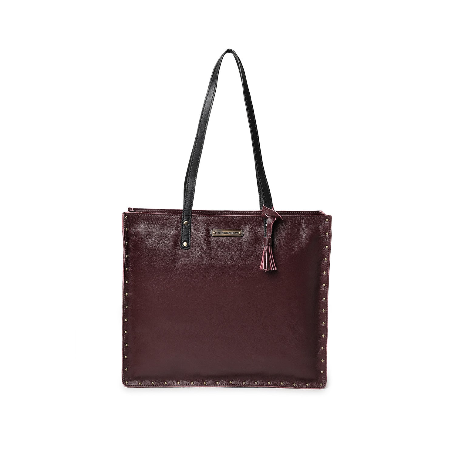 Ines Tote Bag Burgundy