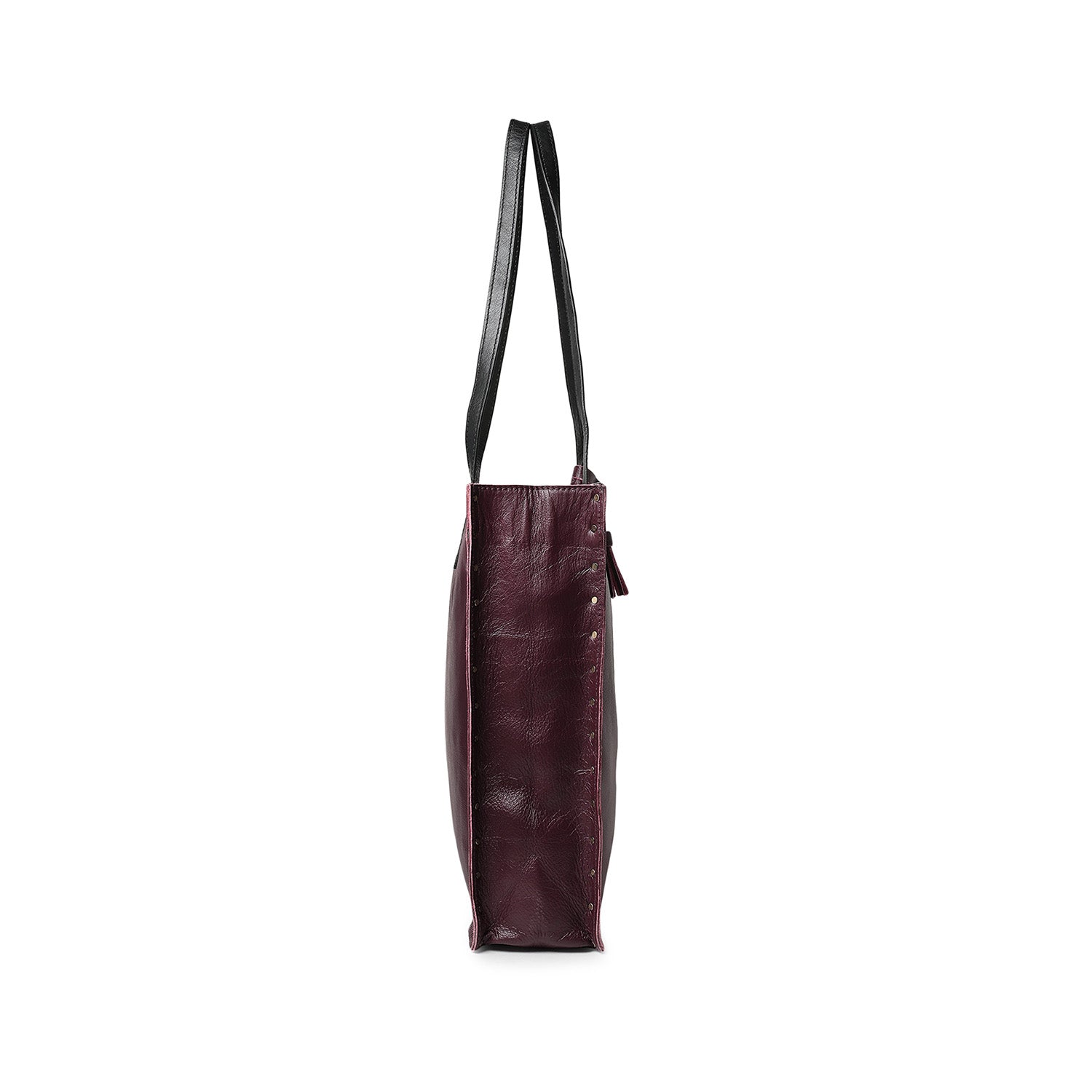 Ines Tote Bag Burgundy