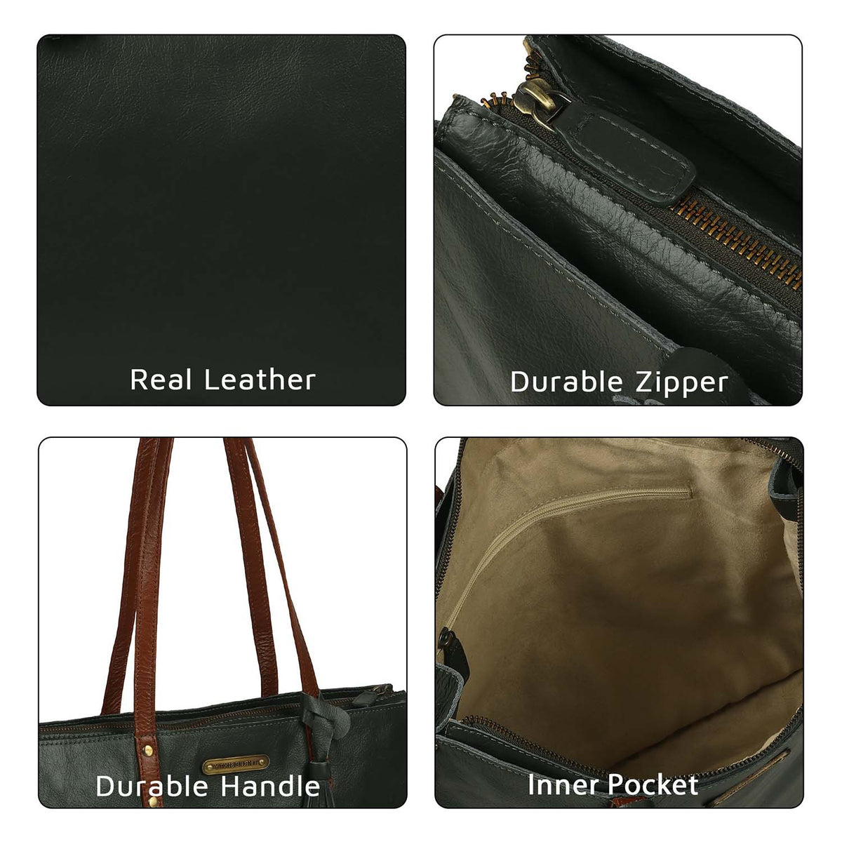 Ines Tote Bag Green