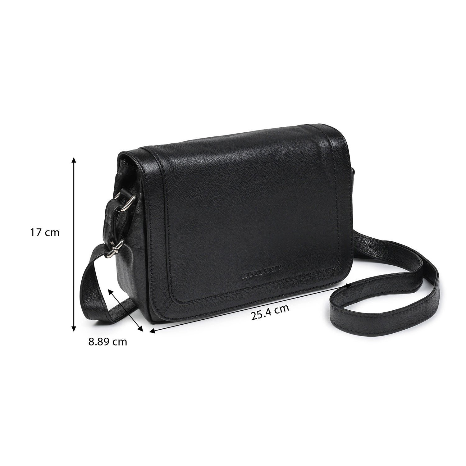 Kensington Messenger Bag Black