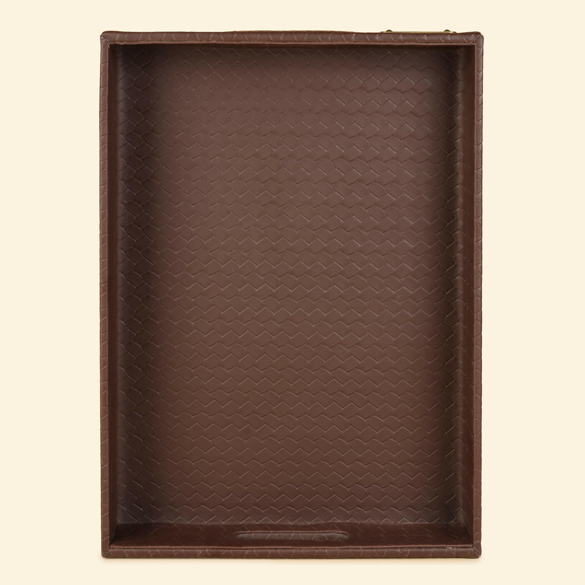 Entwine Large Multipurpose Tray Brown