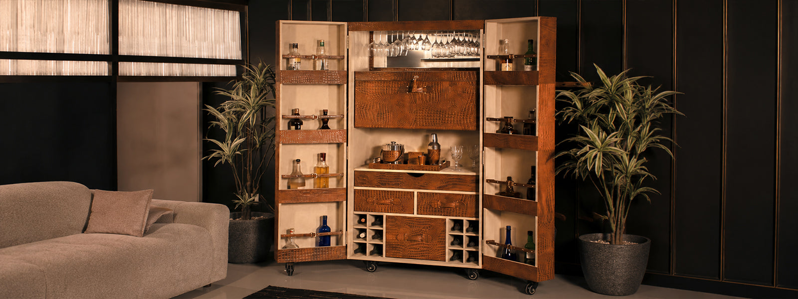 Large Bar Cabinets