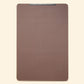Leather Mirror in Taupe Colour
